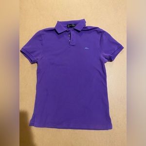 Ralph Lauren Black Label Purple Polo Shirt